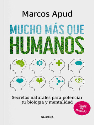 cover image of Mucho más que humanos